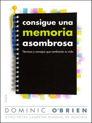 cover image of Consigue una memoria asombrosa
